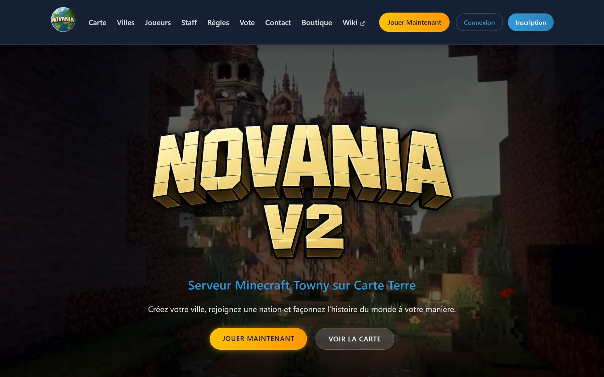 Home page
